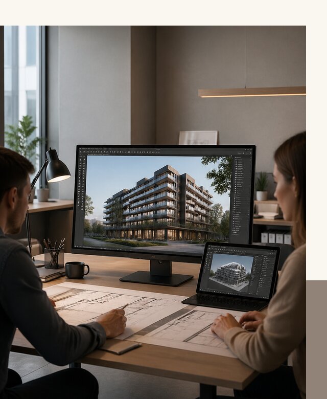 3D визуализация архитектуры и объектов строительства в Ессентуках