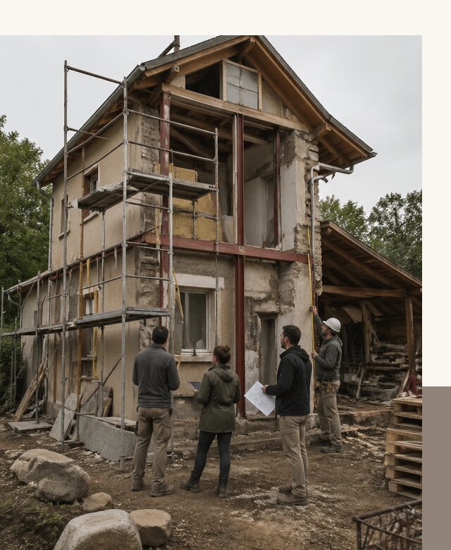 Реконструкция загородного дома под ключ в Ессентуках от бюро