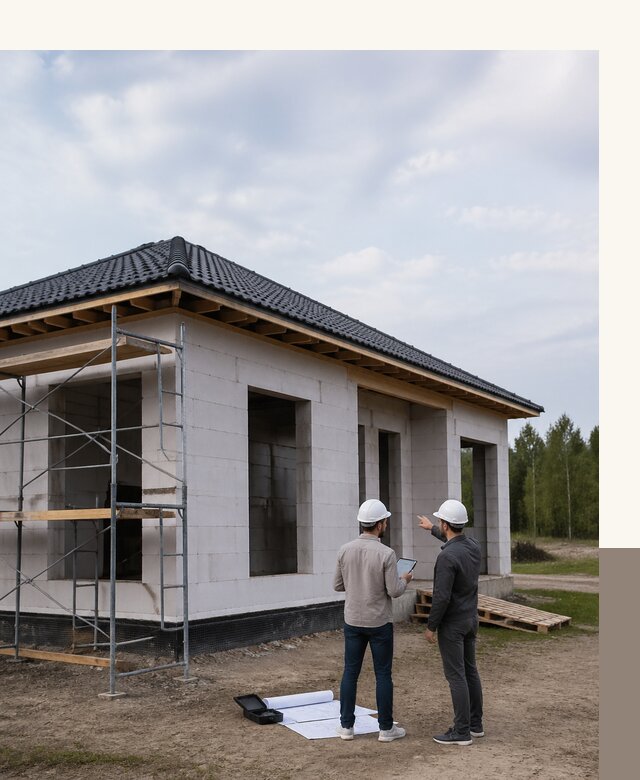 Проектирование одноэтажных домов из газобетона в Ессентуках